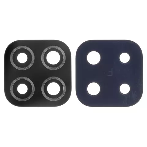 Скло камери для Xiaomi Redmi 9C, чорне, M2006C3MG, M2006C3MT