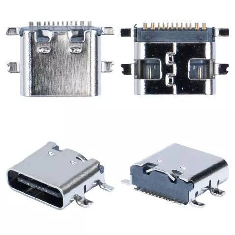 Конектор зарядки, 16 pin, тип 3, USB тип-C