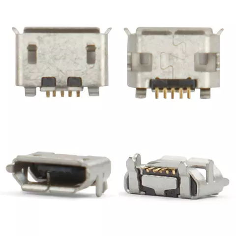 Конектор зарядки для Blackberry 8220, 8520, 8530, 9100, 9520, 9550, 9700, 5 pin, тип 5, micro-USB тип-B