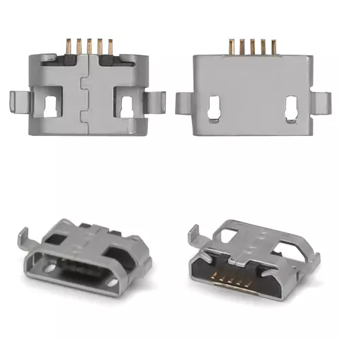 Конектор зарядки для мобільних телефонів, 5 pin, тип 14, micro-USB тип-B