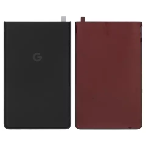 Задня панель корпуса для Google Pixel 7 Pro, чорна, нижня частина, obsidian