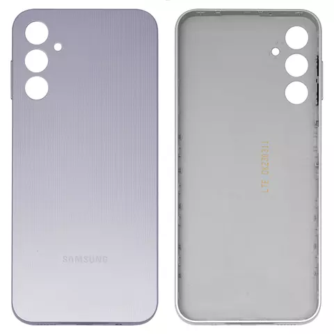 Задня панель корпуса для Samsung A145 Galaxy A14, срібляста