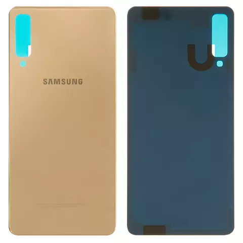 Задня панель корпуса для Samsung A750 Galaxy A7 (2018), золотиста