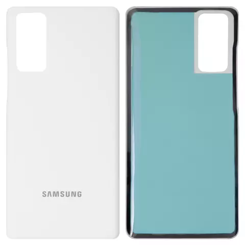 Задня панель корпуса для Samsung G780 Galaxy S20 FE, G781 Galaxy S20 FE 5G, біла, cloud white