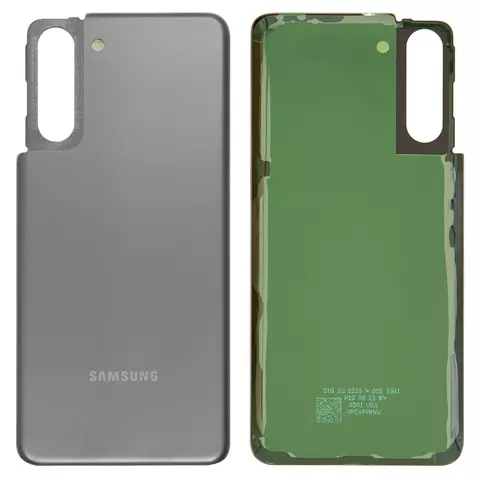 Задня панель корпуса для Samsung G991 Galaxy S21 5G, сіра