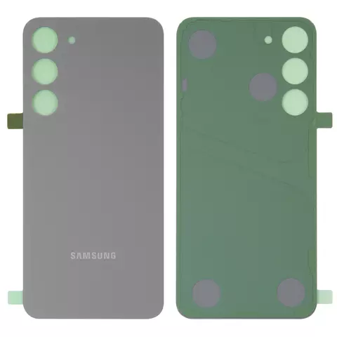 Задня панель корпуса для Samsung S916 Galaxy S23 Plus, сіра, graphite