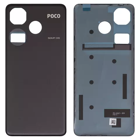 Задня панель корпуса для Xiaomi Poco F6, чорна, black