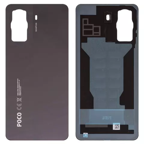 Задня панель корпуса для Xiaomi Poco X7 Pro, чорна