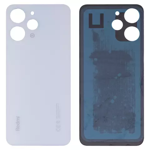 Задня панель корпуса для Xiaomi Redmi 12, біла