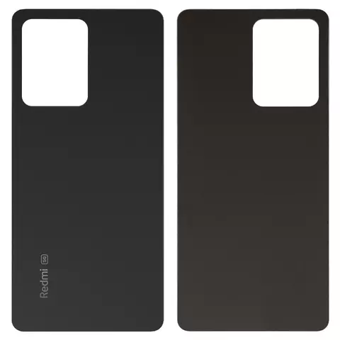 Задня панель корпуса для Xiaomi Redmi Note 12 Pro 5G, чорна