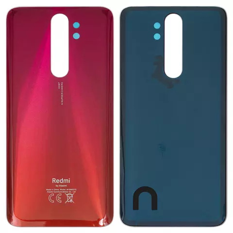 Задня панель корпуса для Xiaomi Redmi Note 8 Pro, помаранчева, M1906G7I, M1906G7G