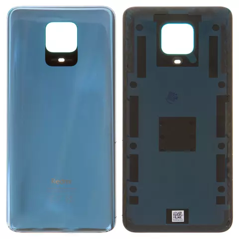 Задня панель корпуса для Xiaomi Redmi Note 9 Pro, сіра, 64 Мп, M2003J6B2G
