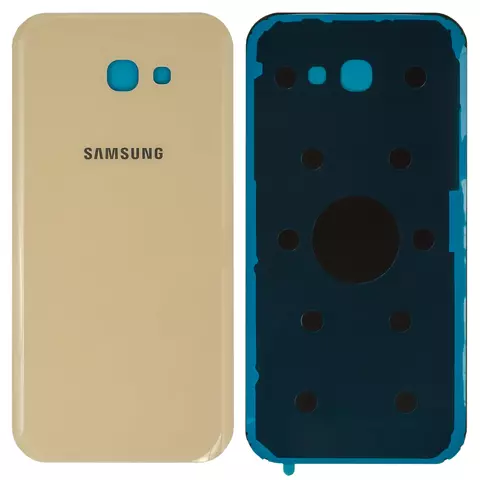 Задня панель корпуса для Samsung A720F Galaxy A7 (2017), золотиста