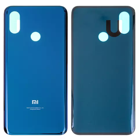 Задня панель корпуса для Xiaomi Mi 8, синя, M1803E1A