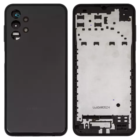 Корпус для Samsung A135 Galaxy A13, чорний
