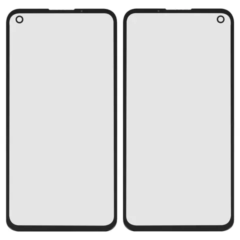Скло корпуса для Google Pixel 4a, чорне