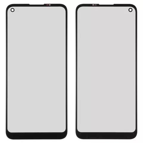 Скло корпуса для Samsung A115 Galaxy A11, M115 Galaxy M11, чорне