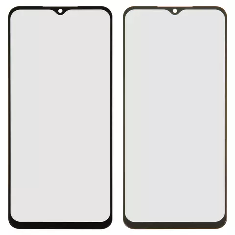 Скло корпуса для Samsung A235 Galaxy A23, чорне