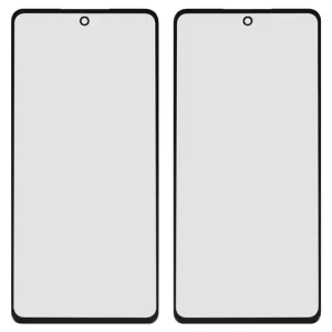 Скло корпуса для Samsung A528 Galaxy A52s 5G, чорне