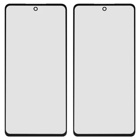 Скло корпуса для Samsung A528 Galaxy A52s 5G, чорне