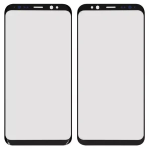 Скло корпуса для Samsung G950F Galaxy S8, з ОСА-плівкою, чорне