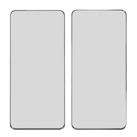 Скло корпуса для Samsung G980 Galaxy S20, G981 Galaxy S20 5G, чорне