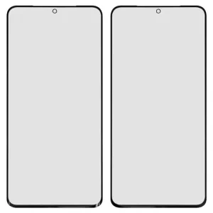 Скло корпуса для Samsung G998 Galaxy S21 Ultra 5G, чорне