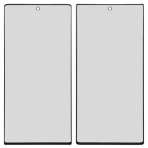 Скло корпуса для Samsung N970F Galaxy Note 10, чорне