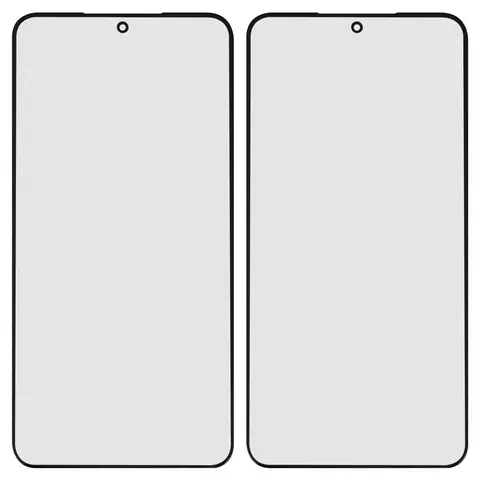 Скло корпуса для Samsung S901B Galaxy S22 5G, чорне