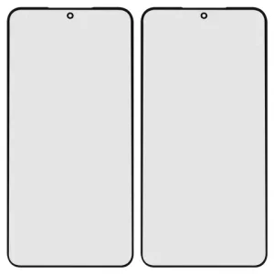 Скло корпуса для Samsung S901B Galaxy S22 5G, з ОСА-плівкою, чорне