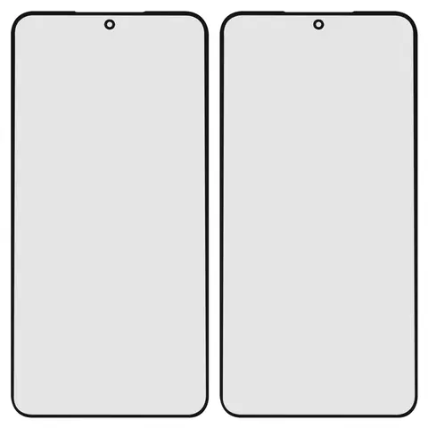 Скло корпуса для Samsung S901B Galaxy S22 5G, з ОСА-плівкою, чорне