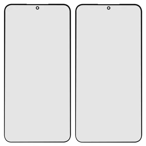 Скло корпуса для Samsung S906B Galaxy S22 Plus 5G, чорне