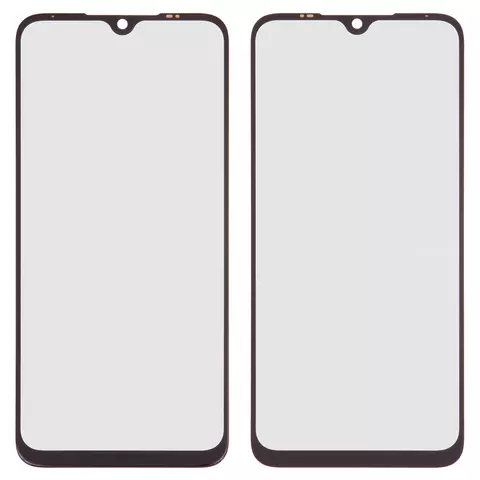 Скло корпуса для Xiaomi Redmi Note 8 (2021), чорне