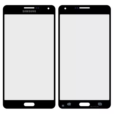 Скло корпуса для Samsung A700F Galaxy A7, A700H Galaxy A7, чорне