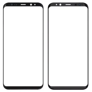 Скло корпуса для Samsung G955F Galaxy S8 Plus, чорне
