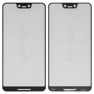 Скло корпуса G+OCA PRO для Google Pixel 3 XL, з ОСА-плівкою, чорне