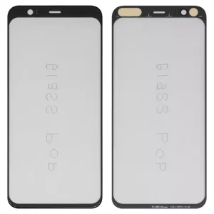 Скло корпуса G+OCA PRO для Google Pixel 4, з ОСА-плівкою, чорне