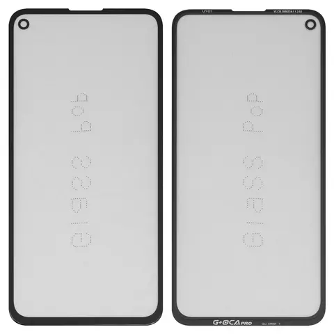 Скло корпуса G+OCA PRO для Google Pixel 4a 5G, з ОСА-плівкою, чорне