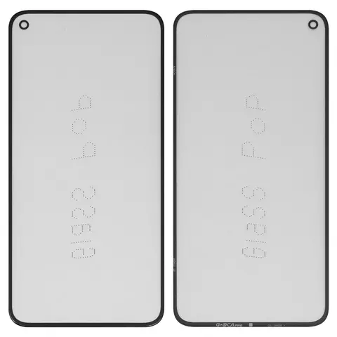 Скло корпуса G+OCA PRO для Google Pixel 5, з ОСА-плівкою, чорне