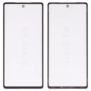 Скло корпуса G+OCA PRO для Google Pixel 6a, з ОСА-плівкою, чорне