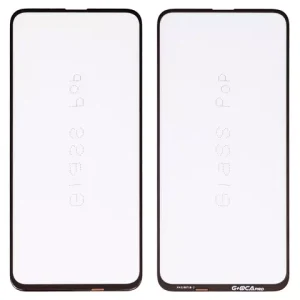 Скло корпуса G+OCA PRO для Huawei Honor 9X, Honor 9X Pro, Y9S, з ОСА-плівкою, чорне