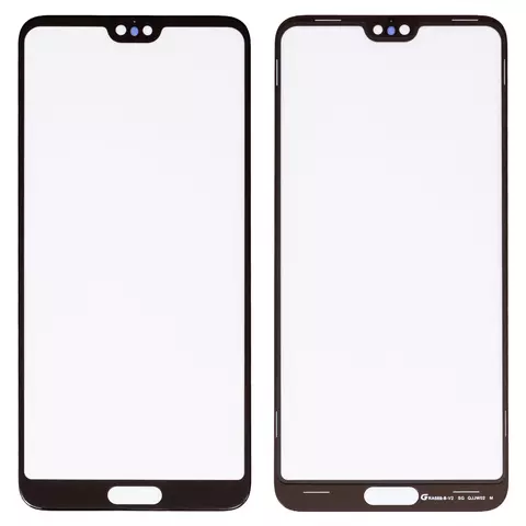 Скло корпуса G+OCA PRO для Huawei P20 Pro, з ОСА-плівкою, чорне