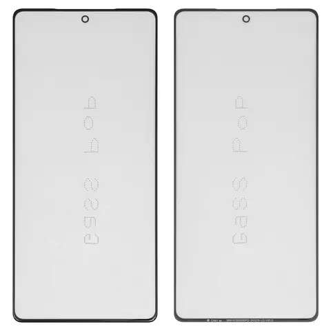 Скло корпуса G+OCA PRO для Infinix GT 20 Pro (X6871), Note 40 (X6853), з ОСА-плівкою, чорне