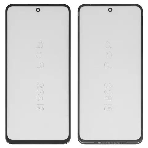 Скло корпуса G+OCA PRO для Motorola Moto G13, Moto G23 XT2333, з ОСА-плівкою, чорне