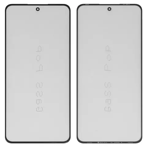 Скло корпуса G+OCA PRO для OnePlus 10R (150W), 10R (80W) , 10T, Ace Pro, з ОСА-плівкою, чорне