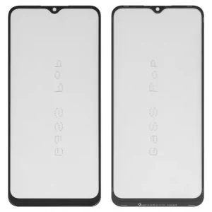 Скло корпуса G+OCA PRO для Oppo A15, A15s, з ОСА-плівкою, чорне