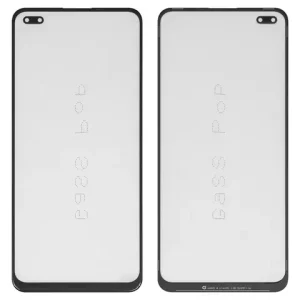 Скло корпуса G+OCA PRO для Oppo A93 4G, Reno4 5G, Reno4 Lite, з ОСА-плівкою, чорне