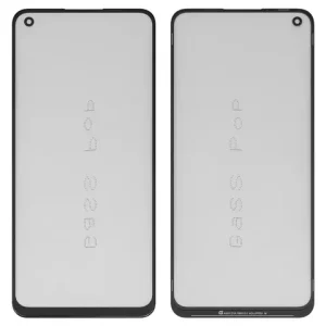 Скло корпуса G+OCA PRO для Realme 10, 9, з ОСА-плівкою, чорне