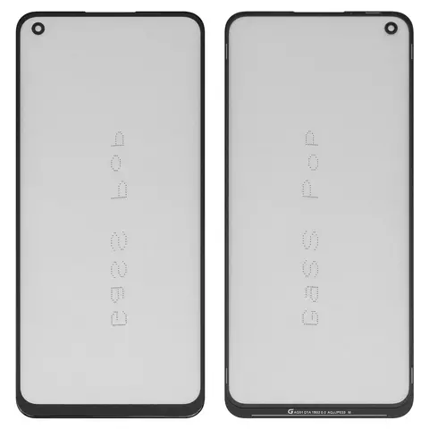 Скло корпуса G+OCA PRO для Realme 10, 9, з ОСА-плівкою, чорне
