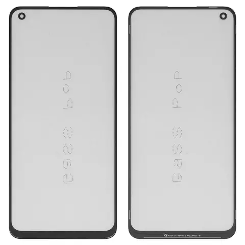Скло корпуса G+OCA PRO для Realme 11 4G, з ОСА-плівкою, чорне
